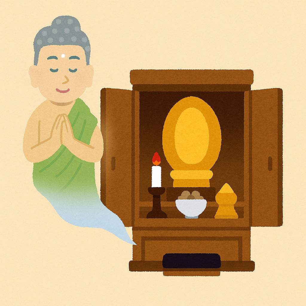 遷仏法要イメージイラスト画像