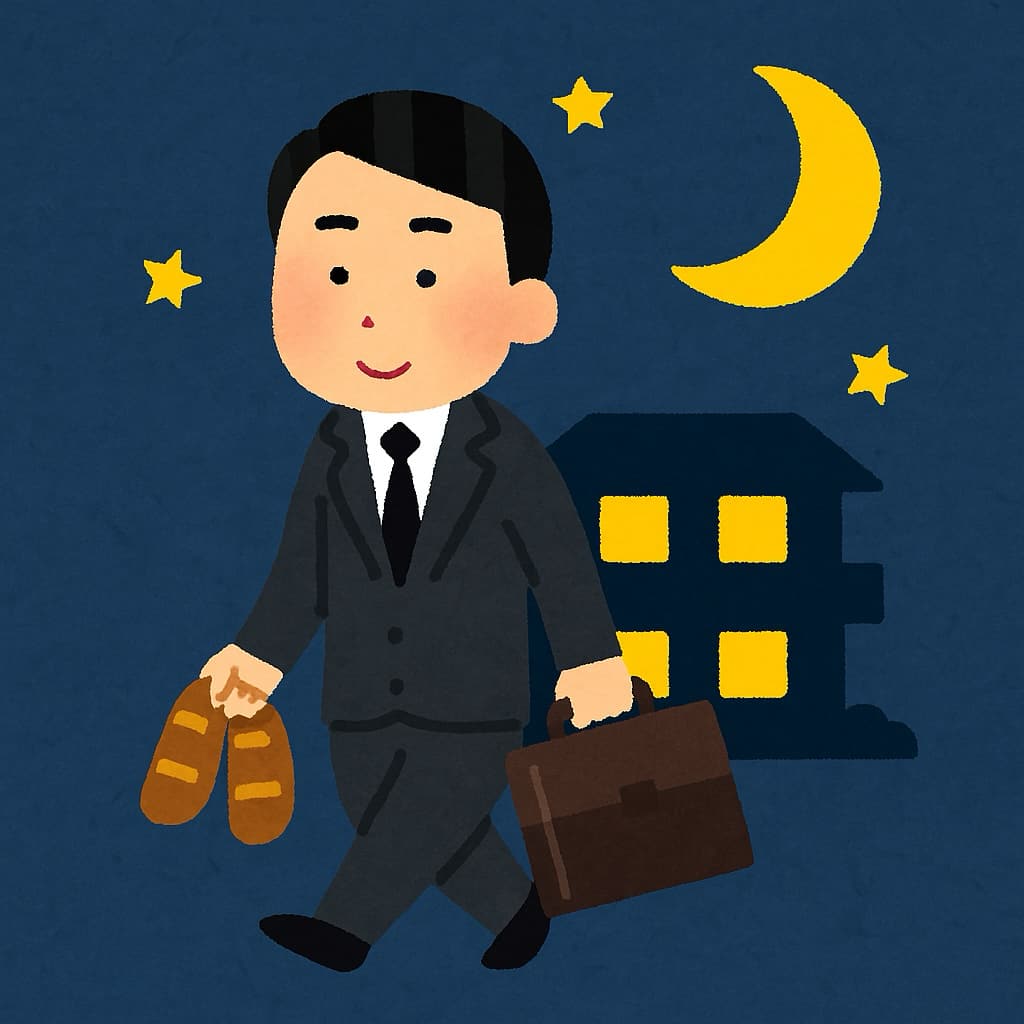 仕事が終わってからの法要のイメージ画像