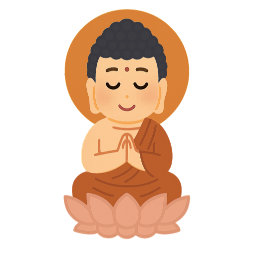 仏様のイラスト画像