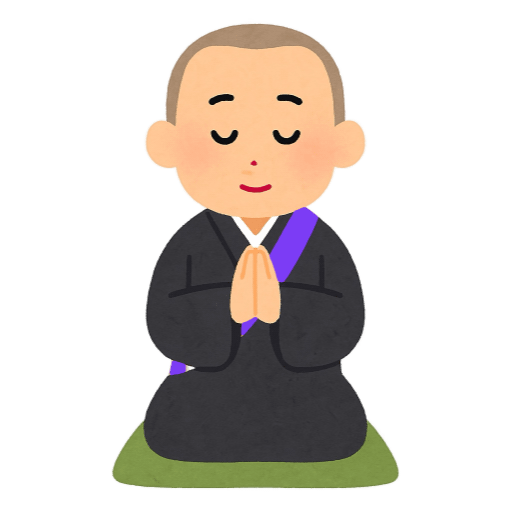 出張お坊さんのキャラクター画像