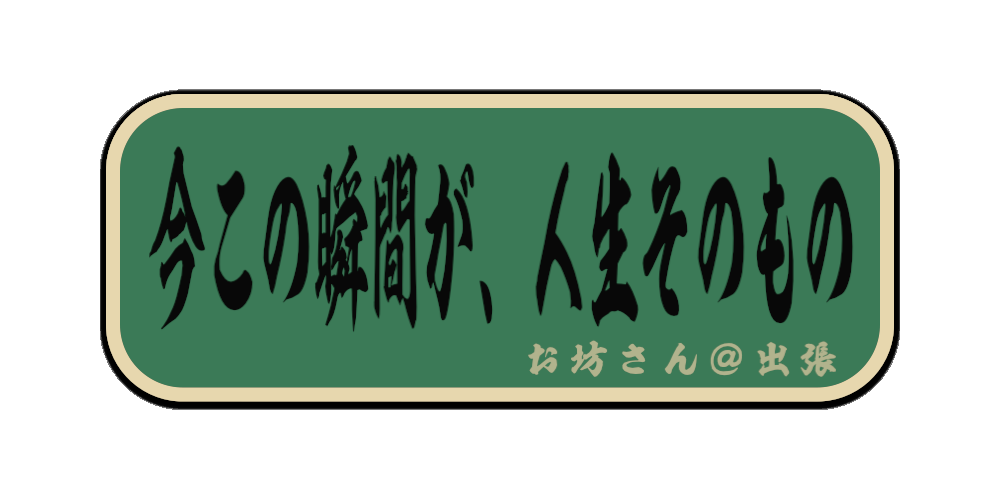 今この瞬間が、人生そのもの（筆文字画像）