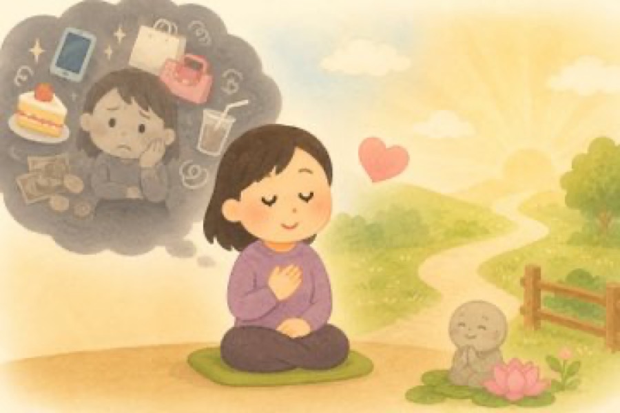 苦しみを消そうとするほど、心は縛られていく イメージ画像