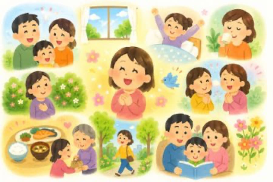 幸せは遠くではなく、すぐそばにある イメージ画像