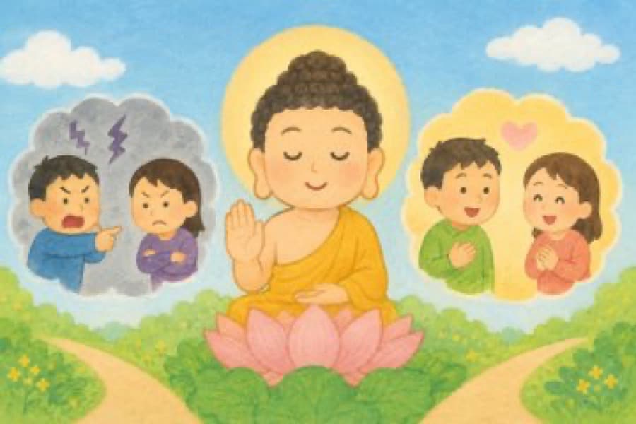 「我慢すること」が仏教ではありません イメージ画像