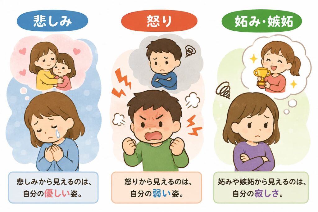 感情は敵ではなく、自分を映す鏡 イメージ画像