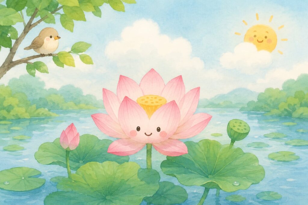 蓮の花は蓮の花として咲けばよい イメージ画像