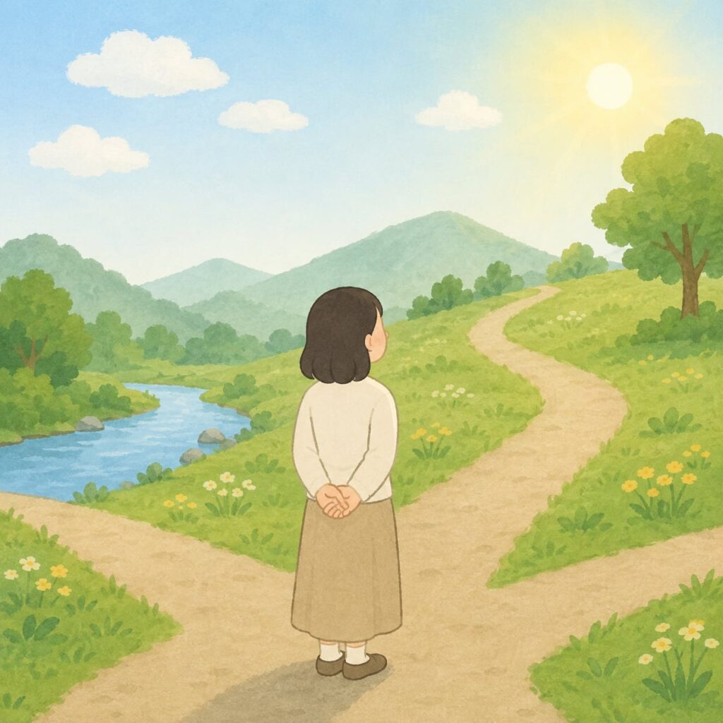 自分の人生を生きる 〜情報ではなく、自分の歩みを大切に〜 イメージ画像